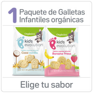 Galletas orgánicas infantiles 1 paquete