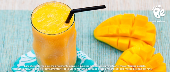 5 batidos saludables y deliciosos para una tarde soleada - Batido de mango