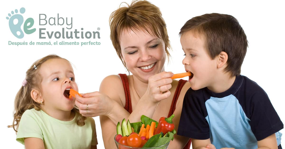 Comida saludable para niños - verduras